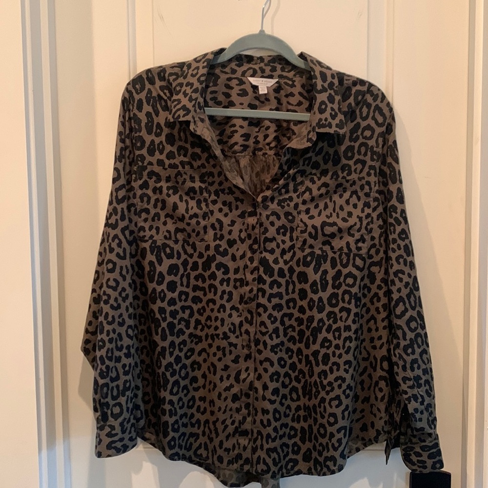 Lucky brand cheetah top